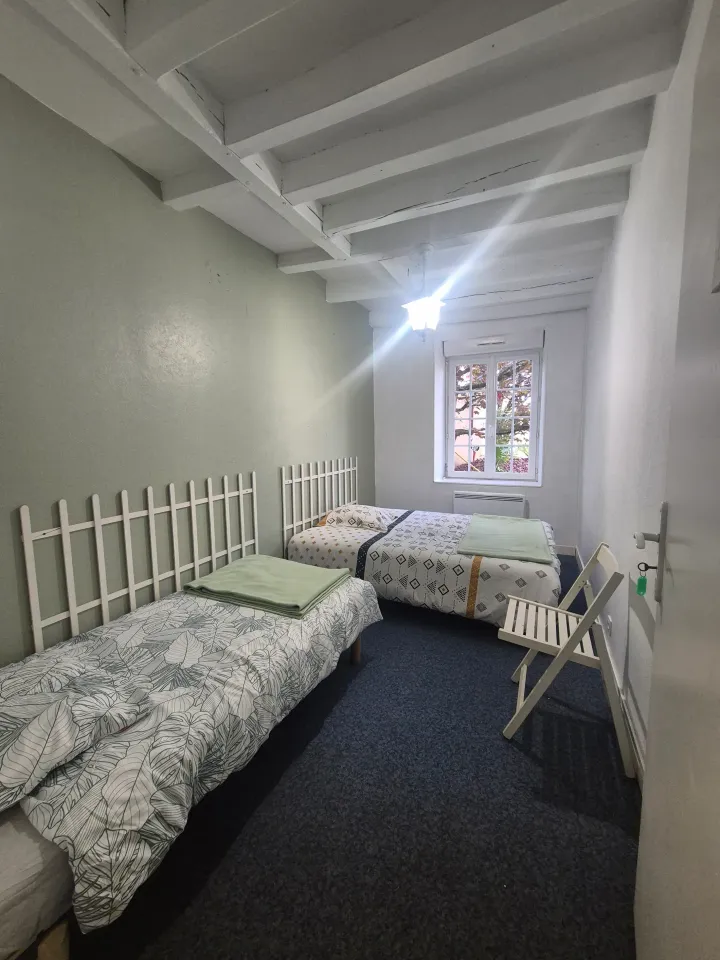 Chambre du Domaine Le Grand Chêne, hébergement sur place pour un mariage en Sarthe