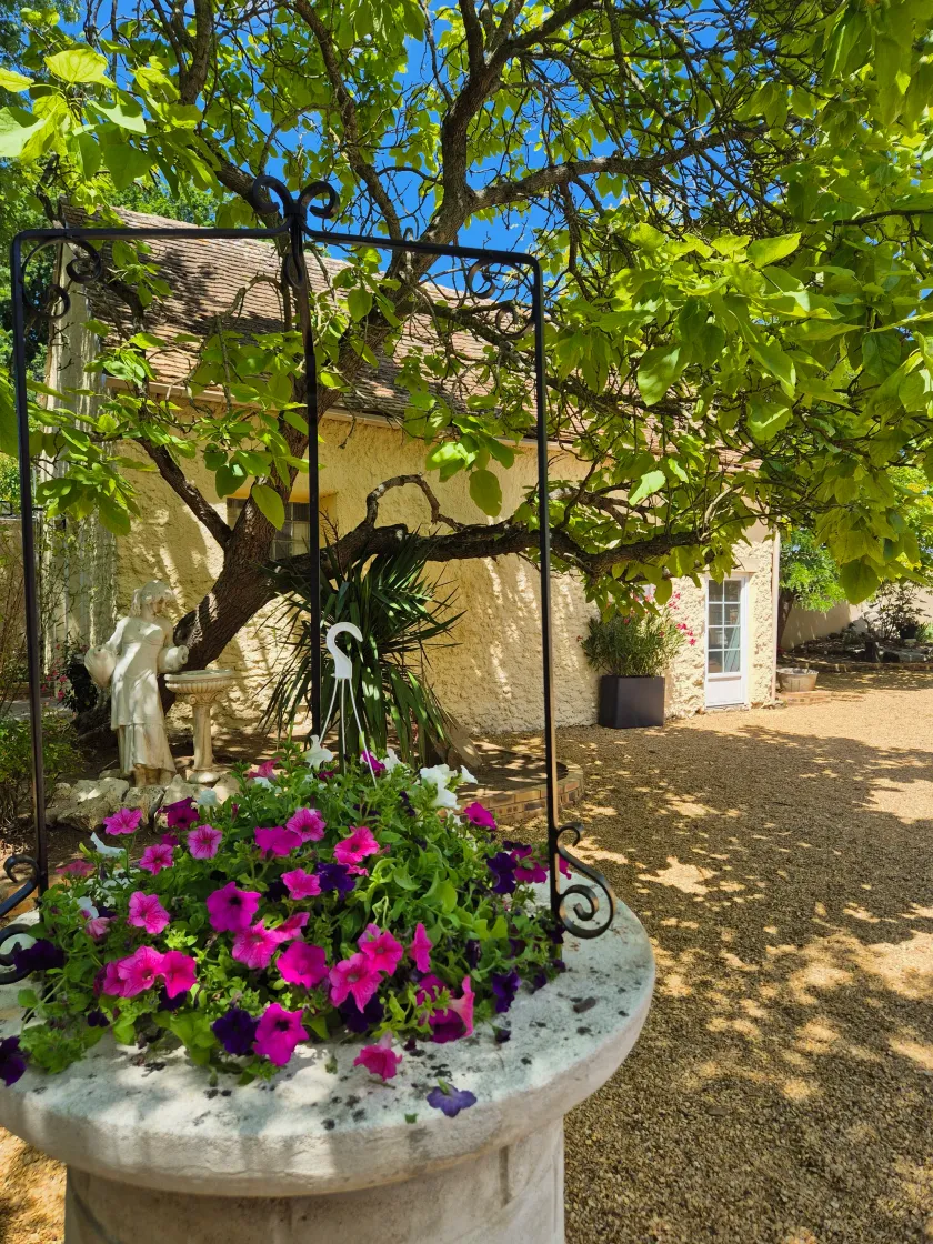 Le jardin fleuri