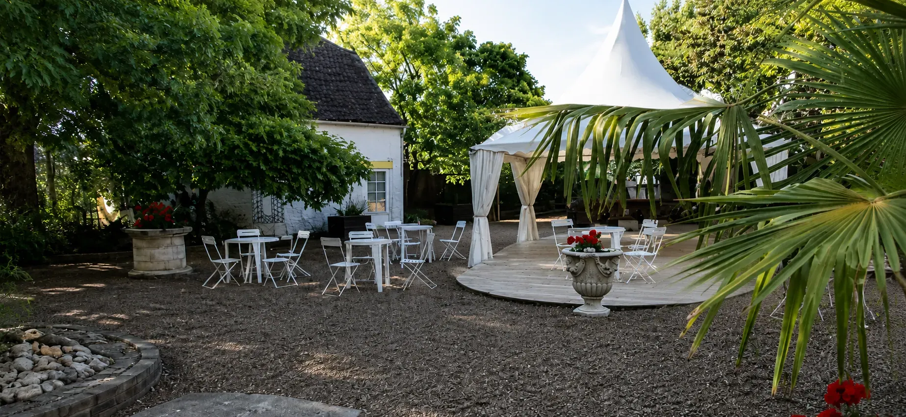 Le patio ouvert